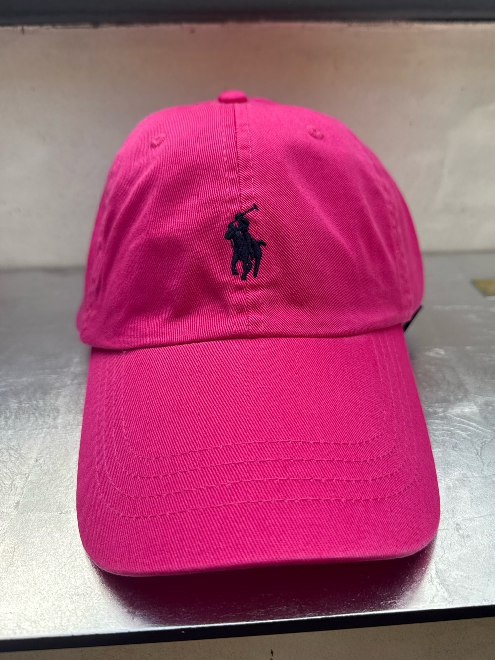 Ralph Lauren Kids Hot Pink Baseball Cap